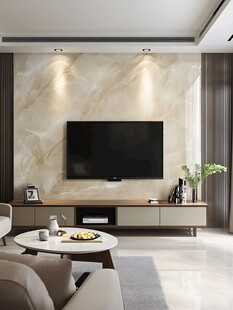 现代简约风客厅电视墙设计