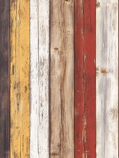 多彩复古风木板纹理图案