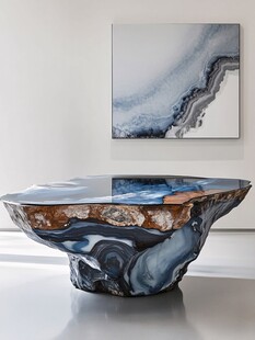 独特树脂艺术桌