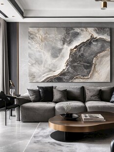 现代简约风客厅艺术装饰