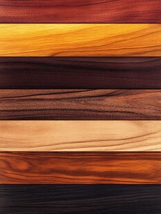 多彩木纹材质展示图