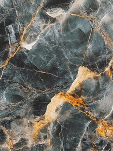 深灰金纹大理石纹理