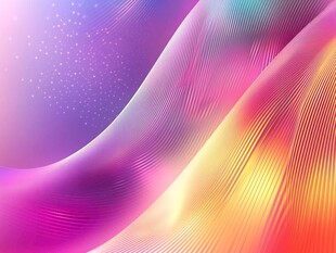 梦幻渐变流体波纹背景图