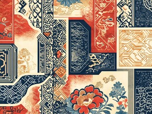 中式古典花纹图案集合