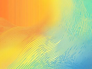 渐变波纹色彩抽象背景图