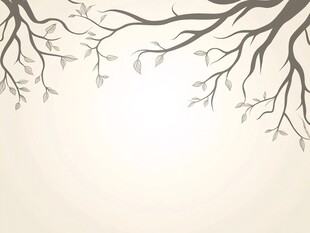 树枝装饰背景图