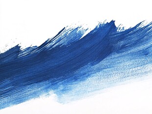 蓝色水墨笔触纹理背景