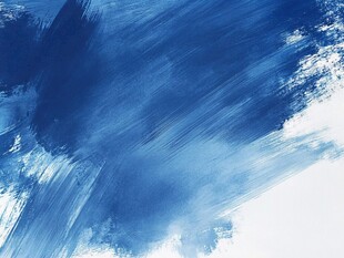 蓝色笔触抽象艺术背景