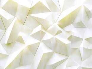 立体几何白色折纸纹理背景