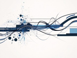 科技动感线条抽象背景图