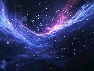 梦幻宇宙星空漩涡景象