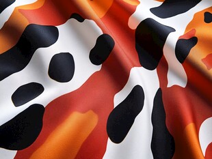 动感迷彩图案布料纹理