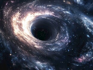 深邃宇宙中的神秘黑洞