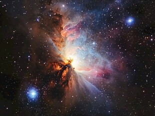 璀璨星云宇宙壮丽景象