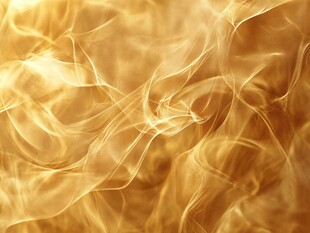 金色动感烟雾纹理背景图