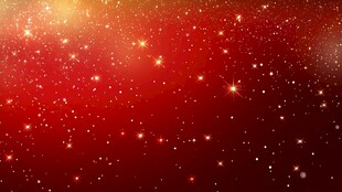 红色星空梦幻背景图