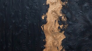 黑金交织抽象纹理背景