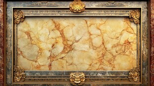 古典奢华大理石装饰画框