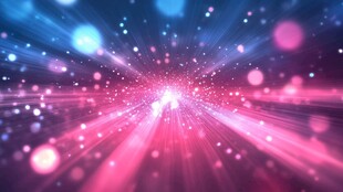 梦幻炫彩宇宙光线背景