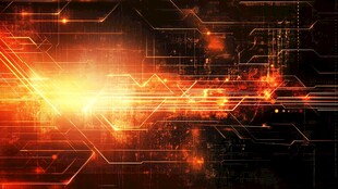 科技炫光背景图