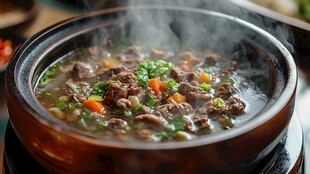 香浓牛肉砂锅煲