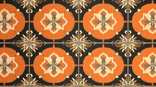 复古几何花纹无缝图案