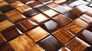 木纹瓷砖拼接纹理特写