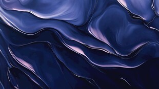 深蓝流动质感纹理背景