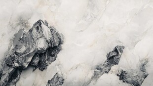 黑白大理石纹理岩石特写