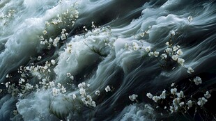 水墨般灵动的繁花流水