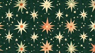 星芒图案背景 清新梦幻风