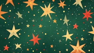 梦幻星星背景图案设计