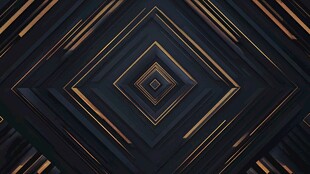 黑金几何抽象动感背景图