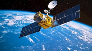 地球轨道上的人造卫星