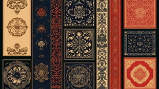 中式传统花纹图案集合