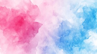 梦幻水彩渐变背景