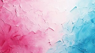 粉蓝渐变质感油画纹理背景