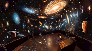 梦幻星空室内场景展示