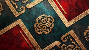 中式古典花纹装饰图案