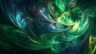 梦幻炫彩抽象光影背景图