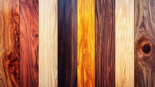 多样木纹展示天然木材质感