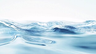 清澈水波 灵动水韵之景