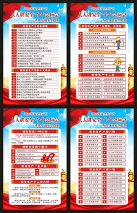 安全生产月展板