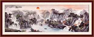 国画山水画