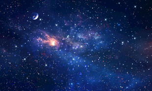 蓝色星空吊顶