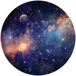 圆形星空天花软膜天顶