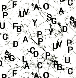 字母杂乱背景图