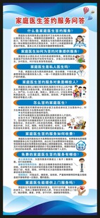 世界家庭医生日展架
