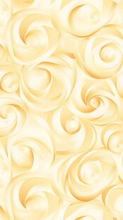 奶油色螺旋花纹背景图