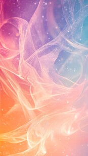 梦幻炫彩流动渐变背景图